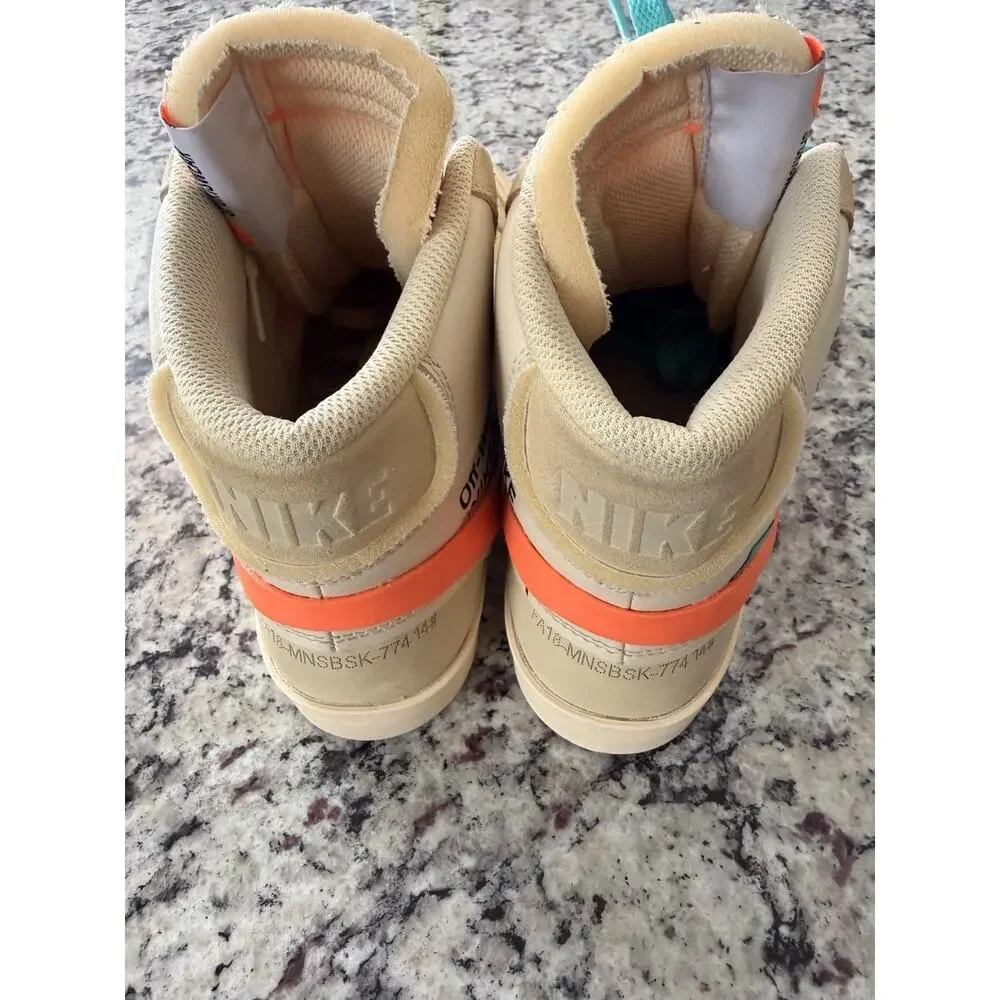 Nike Blazer Mid Off-White All Hallow's Eve AA3832-700 Size 14M